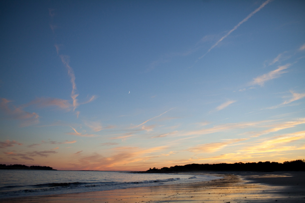 Crescent-Beach-Sunset Crescent Beach Sunset