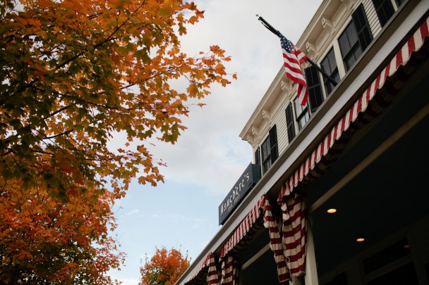 Hotel Fauchere in the Fall